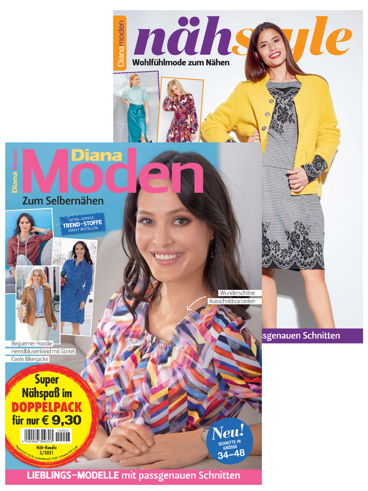 Sparpaket Produktbild: 2 Zeitschriften: 110055 DM 21 080 + 110055 NS 20 076