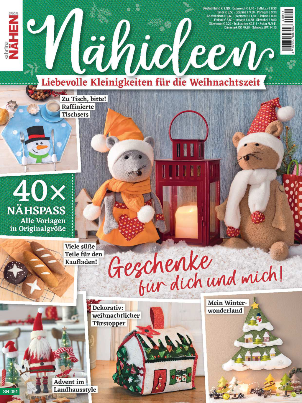 Sabrina Nähen special SN 091 - Nähideen Magazin Produktbild: Sabrina Nähen special SN 091 - Nähideen