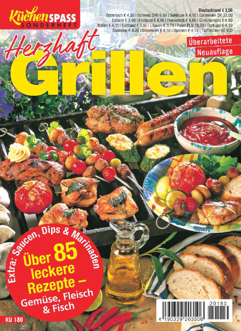Küchenspaß Sonderheft KU 180 - Herzhaft Grillen Küchenspaß Sonderheft KU 180 - Herzhaft Grillen