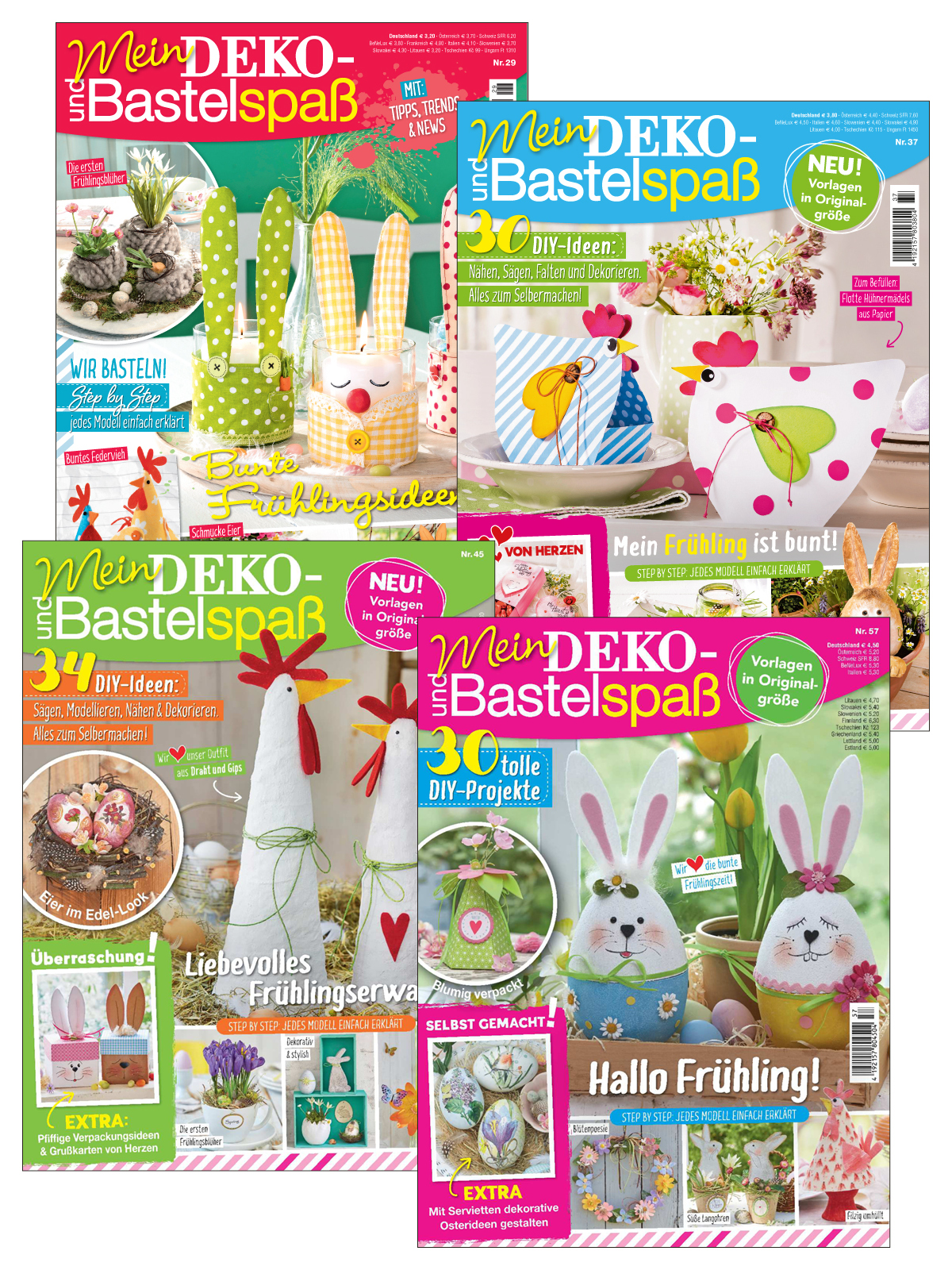 Sparpaket Produktbild: Frühlings-Bastel-Bundle BBu25027