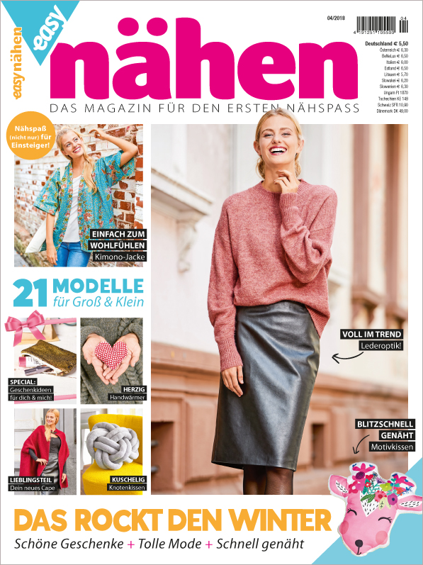Magazin Produktbild: Easy Nähen Winter - Das rockt den Winter