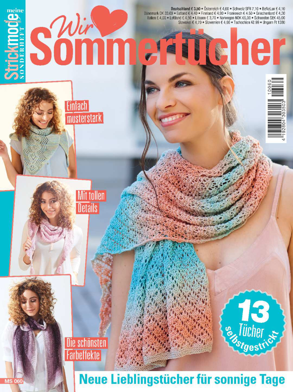 Magazin Produktbild: Meine Strickmode Sonderheft MS 060 - Wir lieben Stricktücher