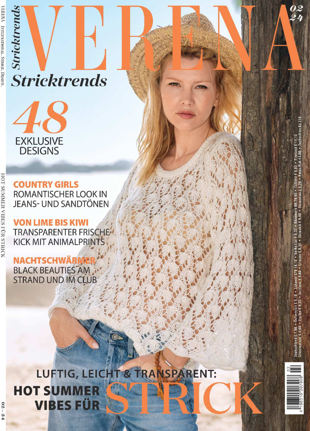 Magazin Produktbild: Verena Stricktrends 02/2024 - Hot Summer Vibes für Strick