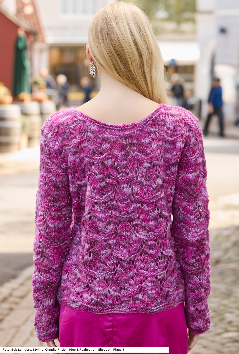 Modellansicht Bild 5: Ajourmuster-Jacke
