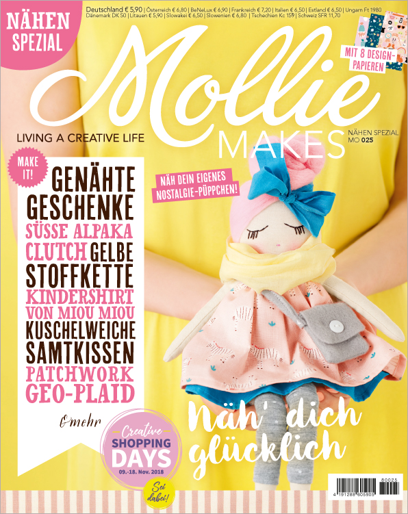 Magazin Produktbild: Mollie Makes Sonderheft - Näh´ Dich glücklich
