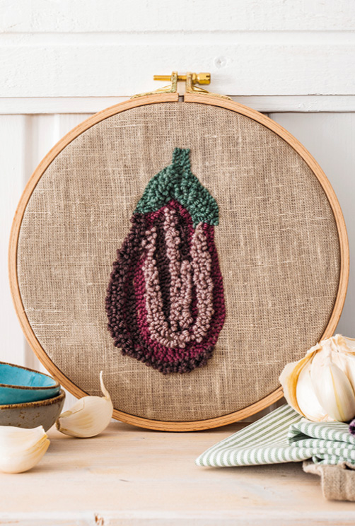 Modellansicht Bild 6: Genähte und bestickte Küchenhelfer, Accessoires und Deko-Objekte im Gemüsedesign