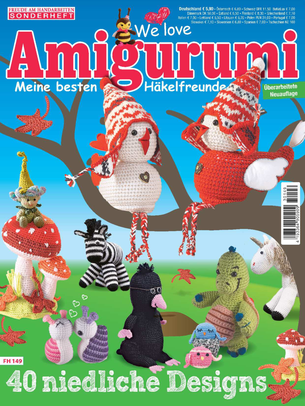 Amigurumi Bundle + Extra Geschenketüte Klassisches Motiv