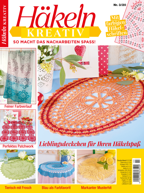 Häkel Bundle: HK 3/20 + HK 5/21 + FL 4/22 + FL 6/22 + FL 1/23 + FL 2/23