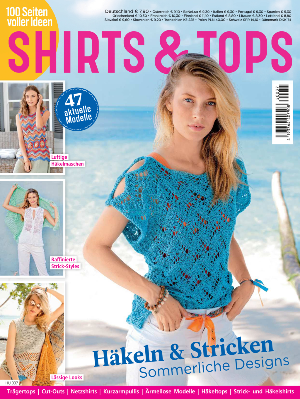 Hundert Seiten voller Ideen - HU 037 - Shirts & Tops Magazin Produktbild: Hundert Seiten voller Ideen HU 037 - Shirts & Tops