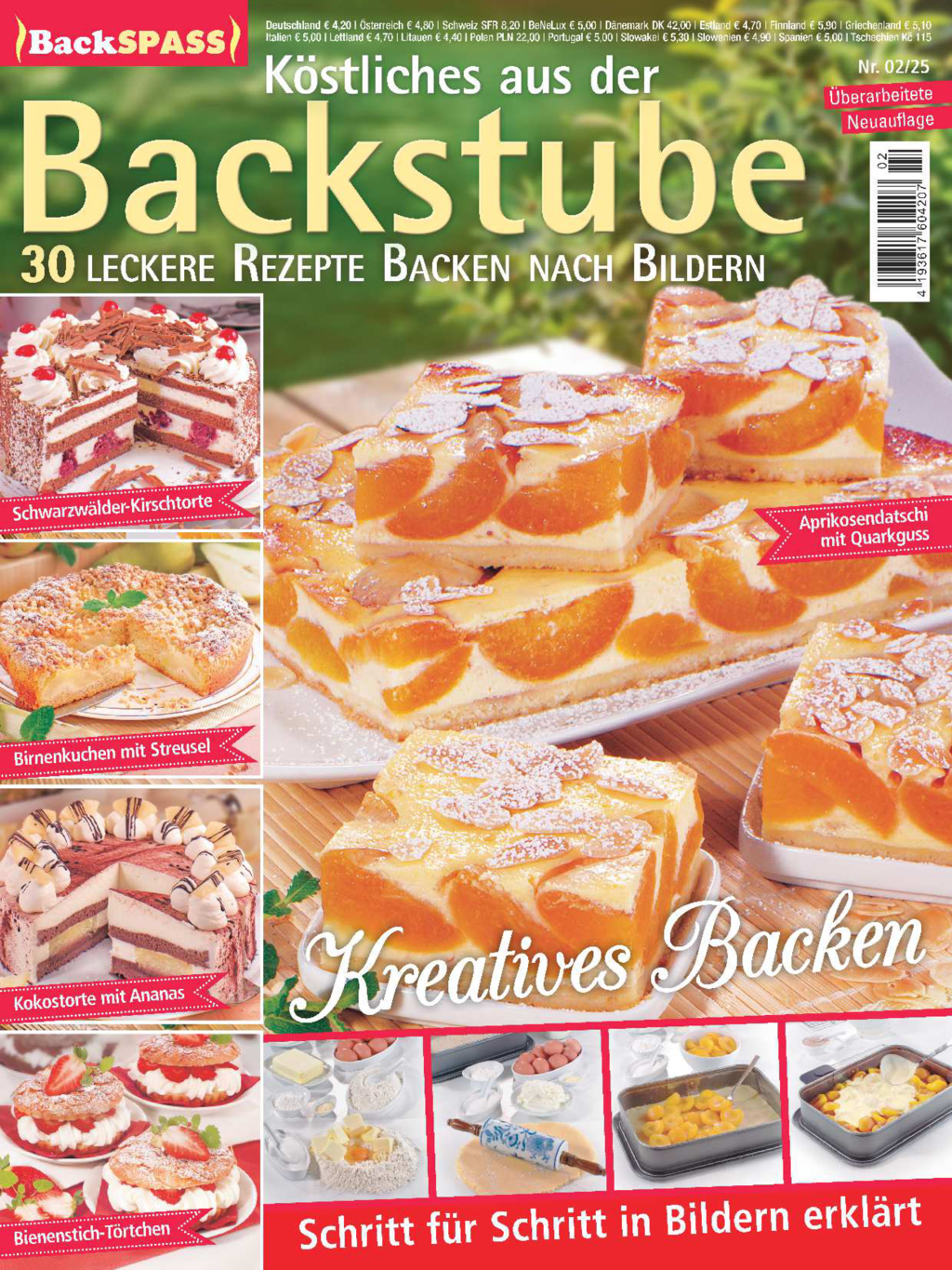 Backspaß BP 2/25 Backen nach Bilder Magazin Produktbild: Backspaß BP 2/25 - Köstliches aus der Backstube