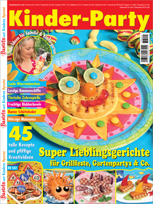 Basteln mit Kindern Spezial BK 542 - Kinderparty Magazin Produktbild: Basteln mit Kindern Spezial BK542- Kinderparty