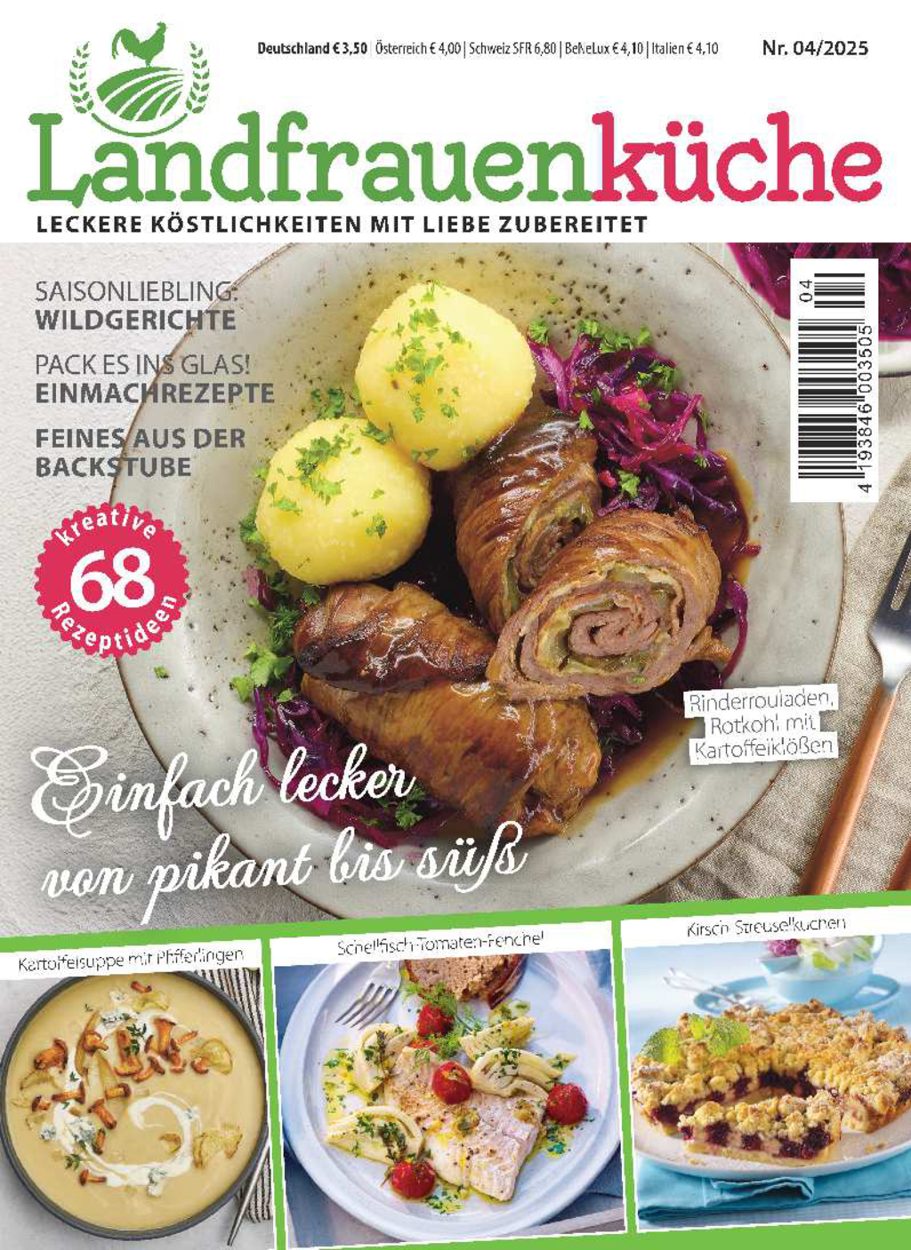 Magazin Produktbild: Landfrauenküche 4/2025