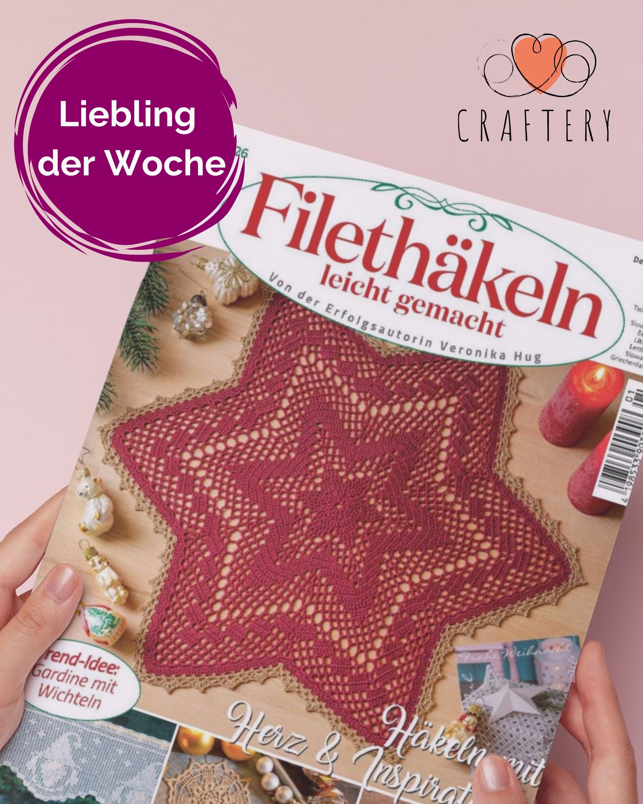Filethäkeln leicht gemacht Nr. 1/2026 - Häkeln mit Herz & Inspiration