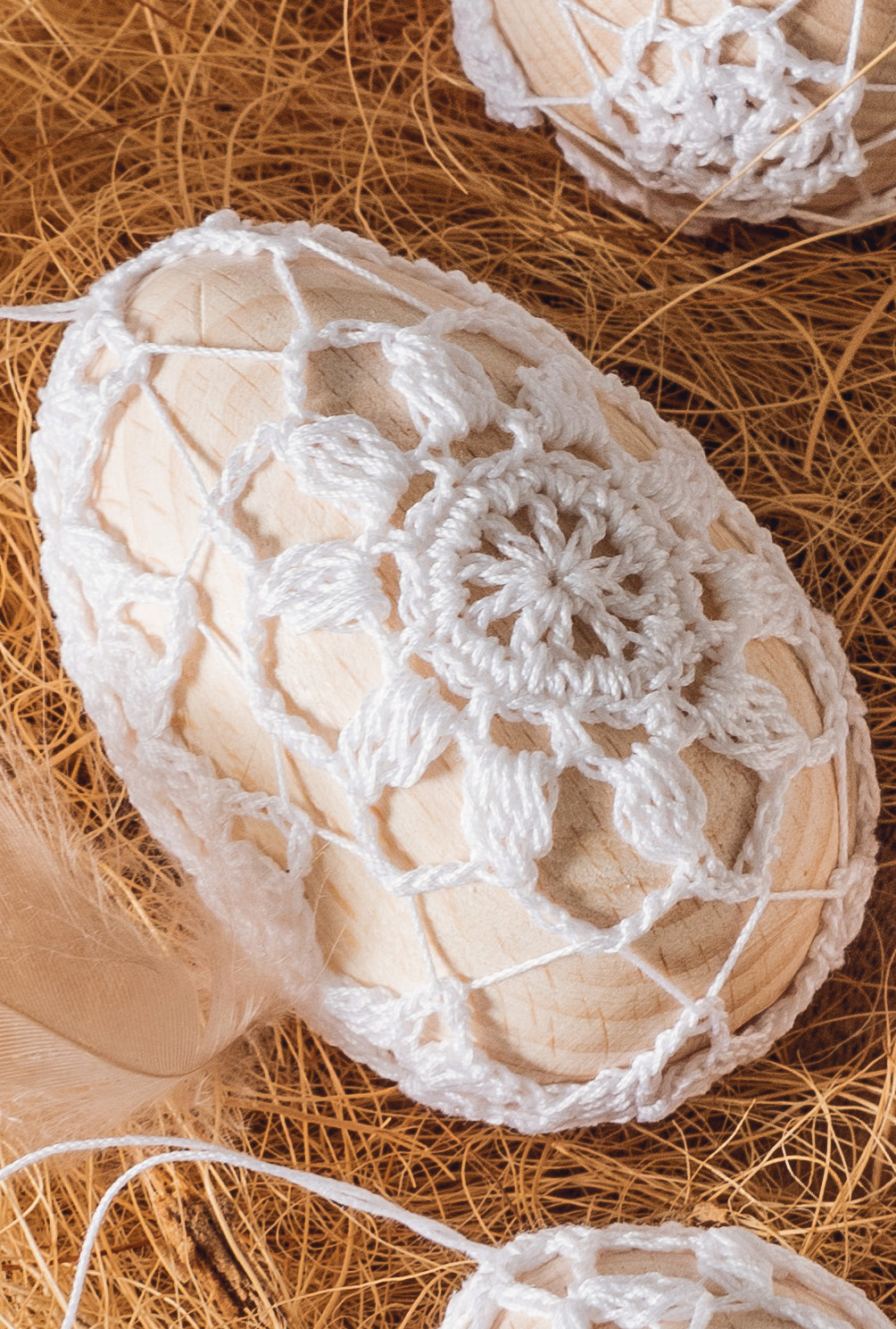 Hauchzarte Lace-Eier