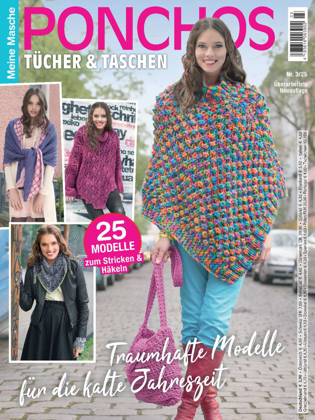 Magazin Produktbild: Meine Masche MMA 3/25 - Ponchos, Tücher & Taschen