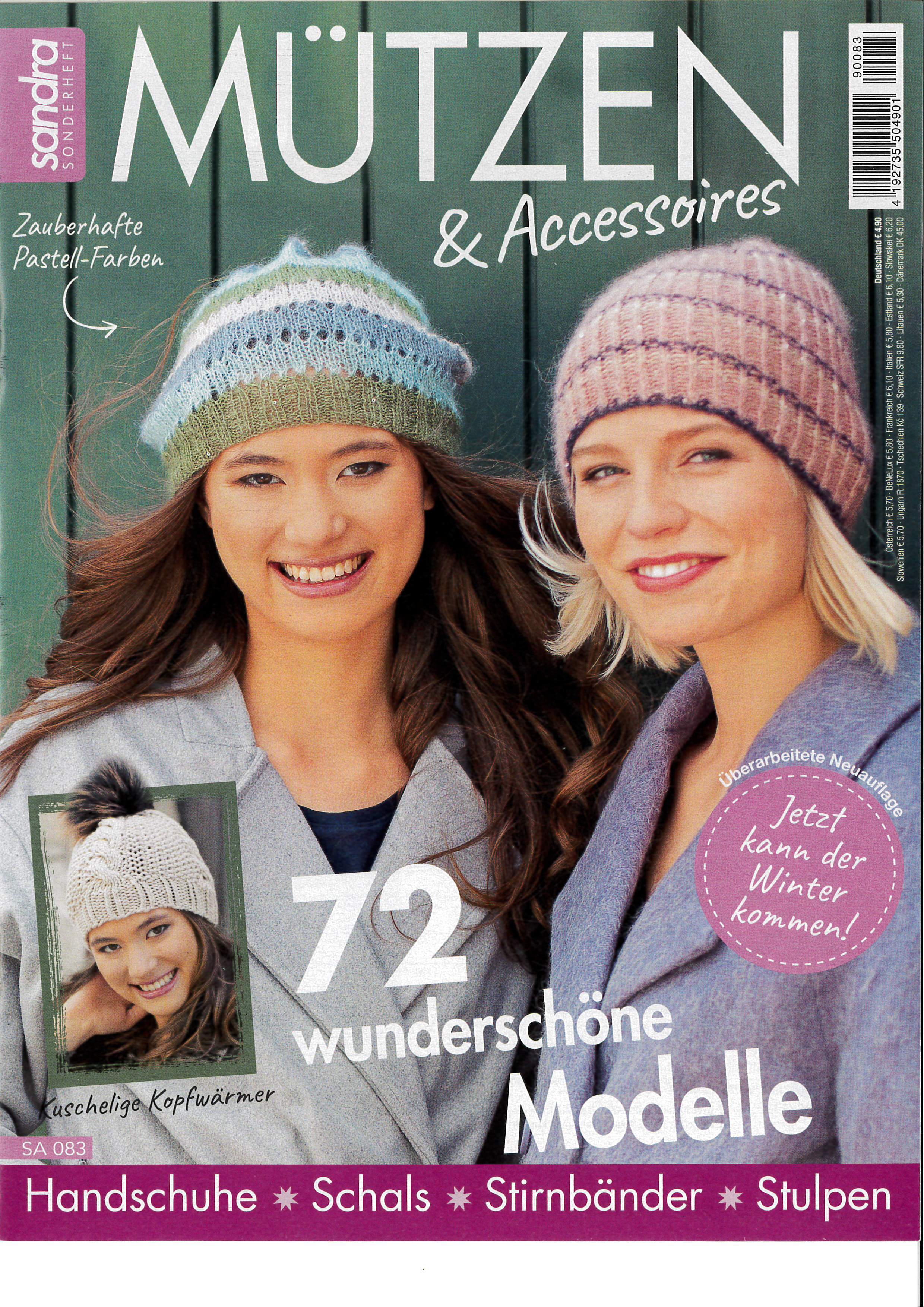 Sandra Sonderheft SA 083 - Mützen & Accessoires