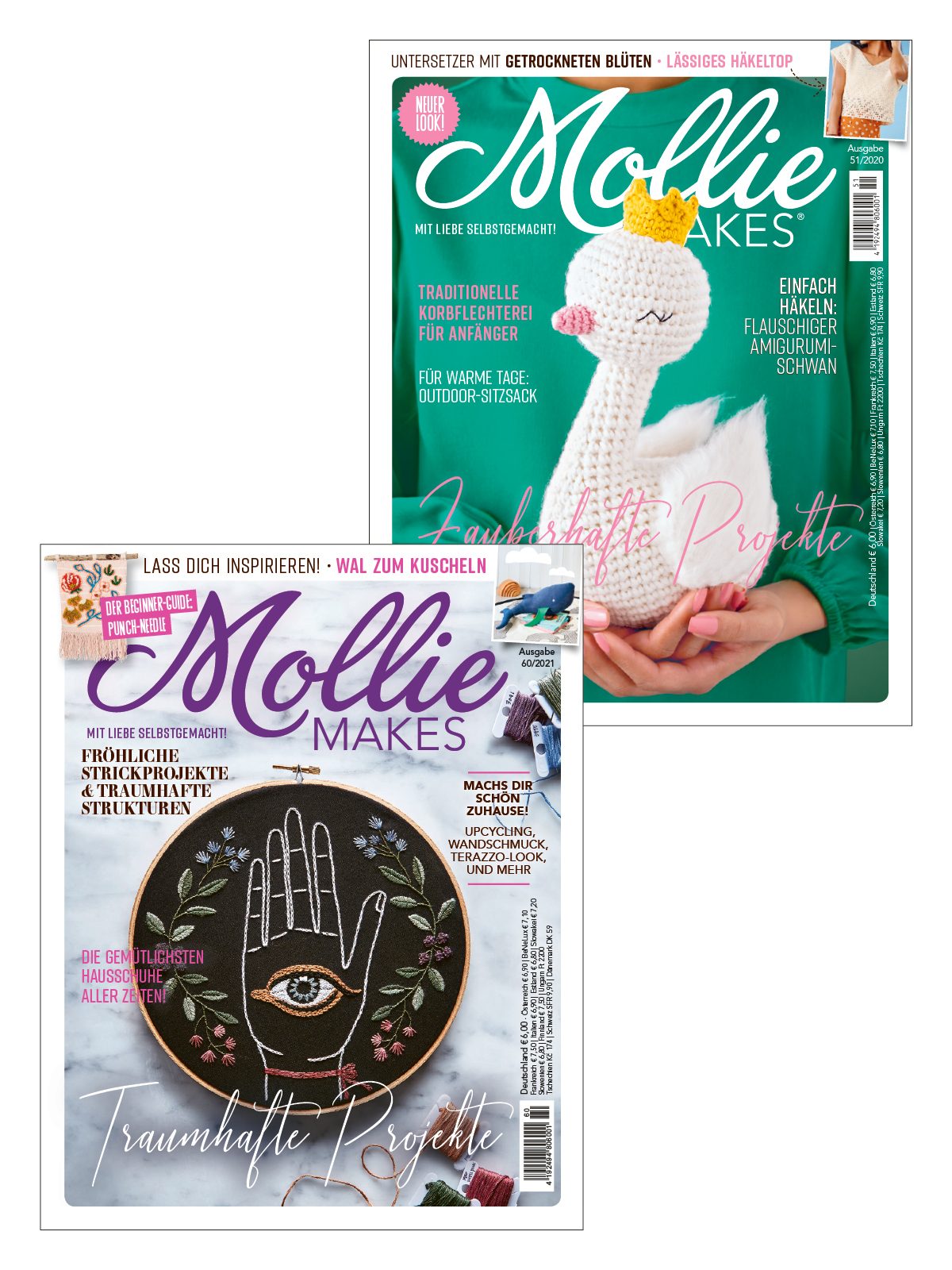 Mollie Makes - Bundle MMB04/22: Mollie Makes 51/2020 + Mollie Makes 60/2021