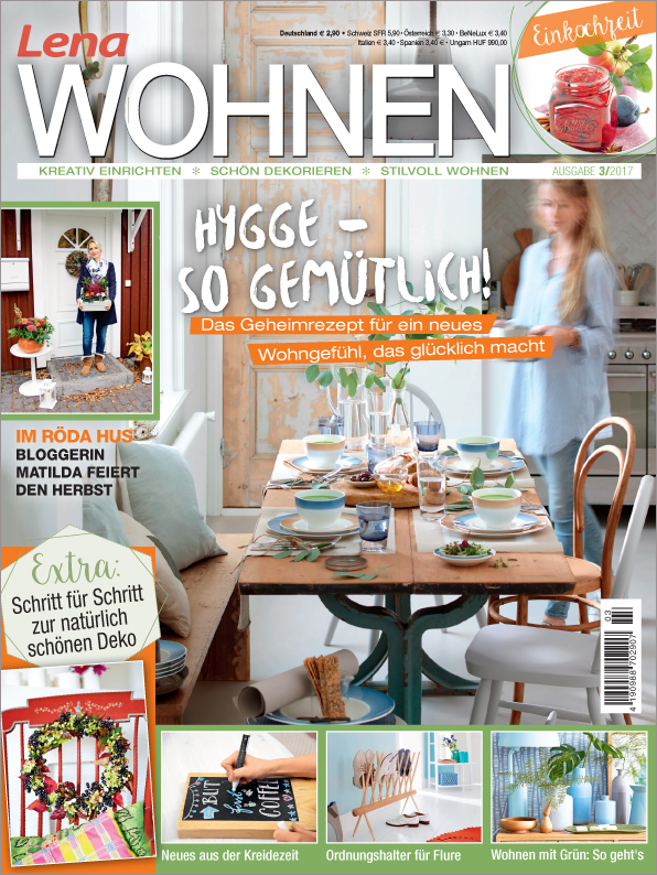 Magazin Produktbild: Lena Wohnen - Hygge - so gemütlich!