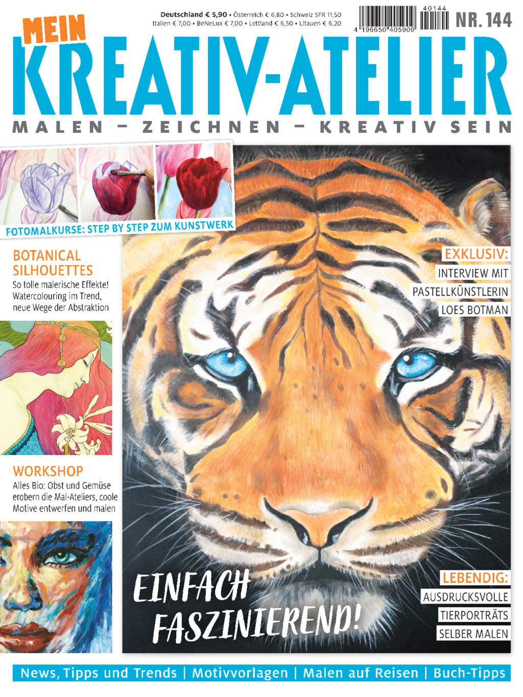 Magazin Produktbild: Mein Kreativ-Atelier Nr. 144 - Einfach faszinierend!