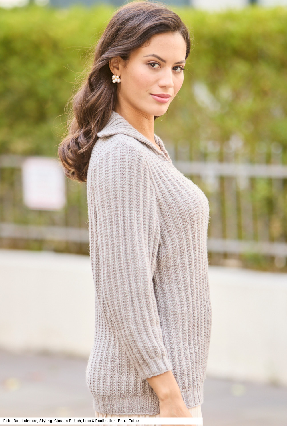 Modellansicht Bild 4: Pulli mit Polokragen