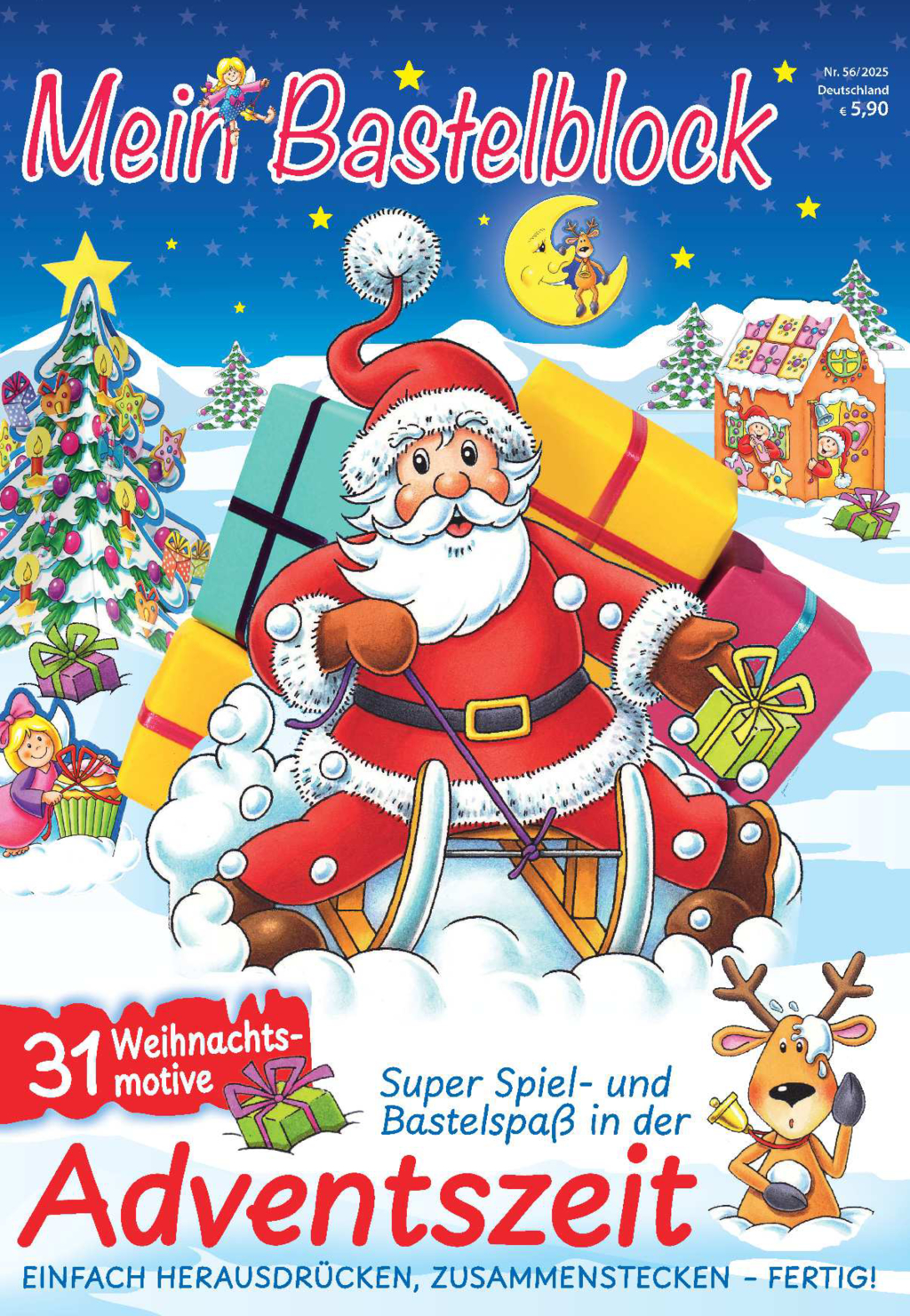Magazin Produktbild: Bastelblock Nr. 56/2025 - Adventszeit