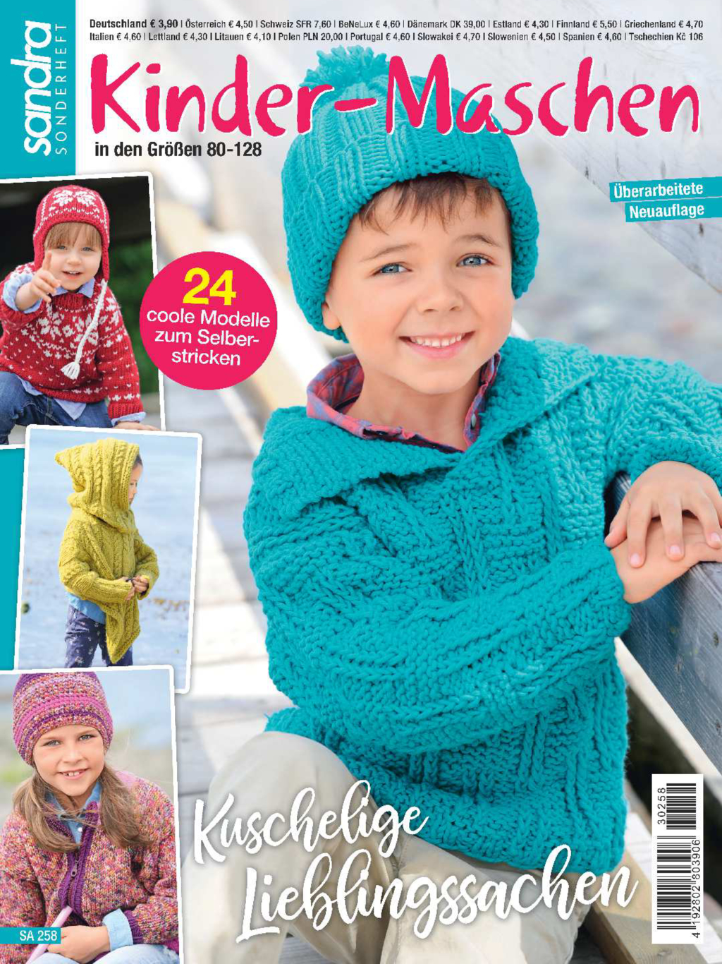 Magazin Produktbild: Sandra Sonderheft SA 258 - Kinder-Maschen