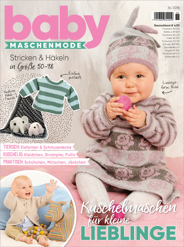 Magazin Produktbild: Baby Maschenmode - Kuschelmaschen für kleine Lieblinge