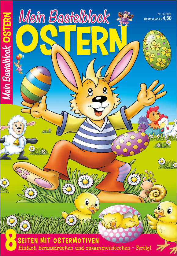 Magazin Produktbild: Mein Bastelblock - Ostern