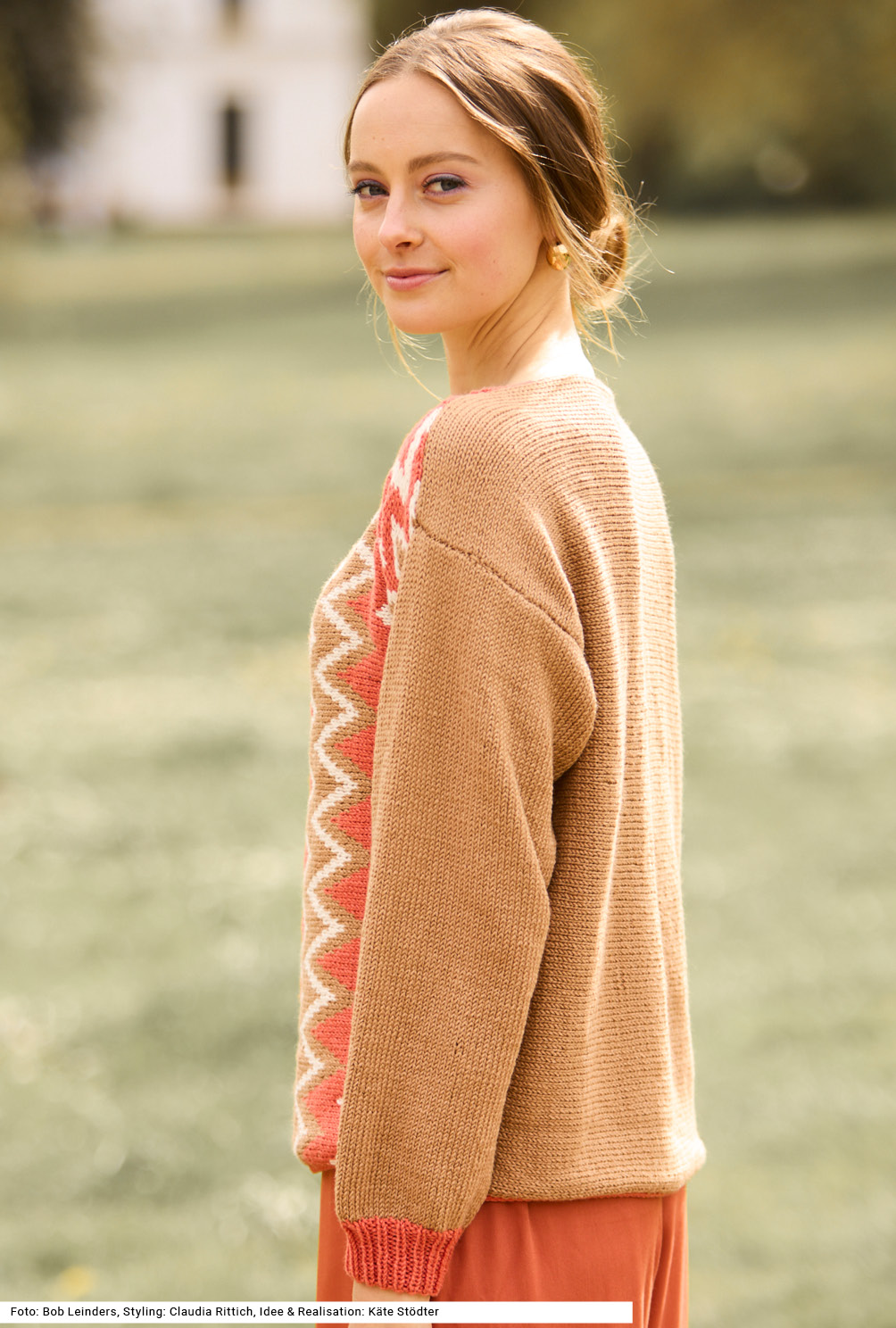 Modellansicht Bild 3: Pullover mit Jacquardmuster