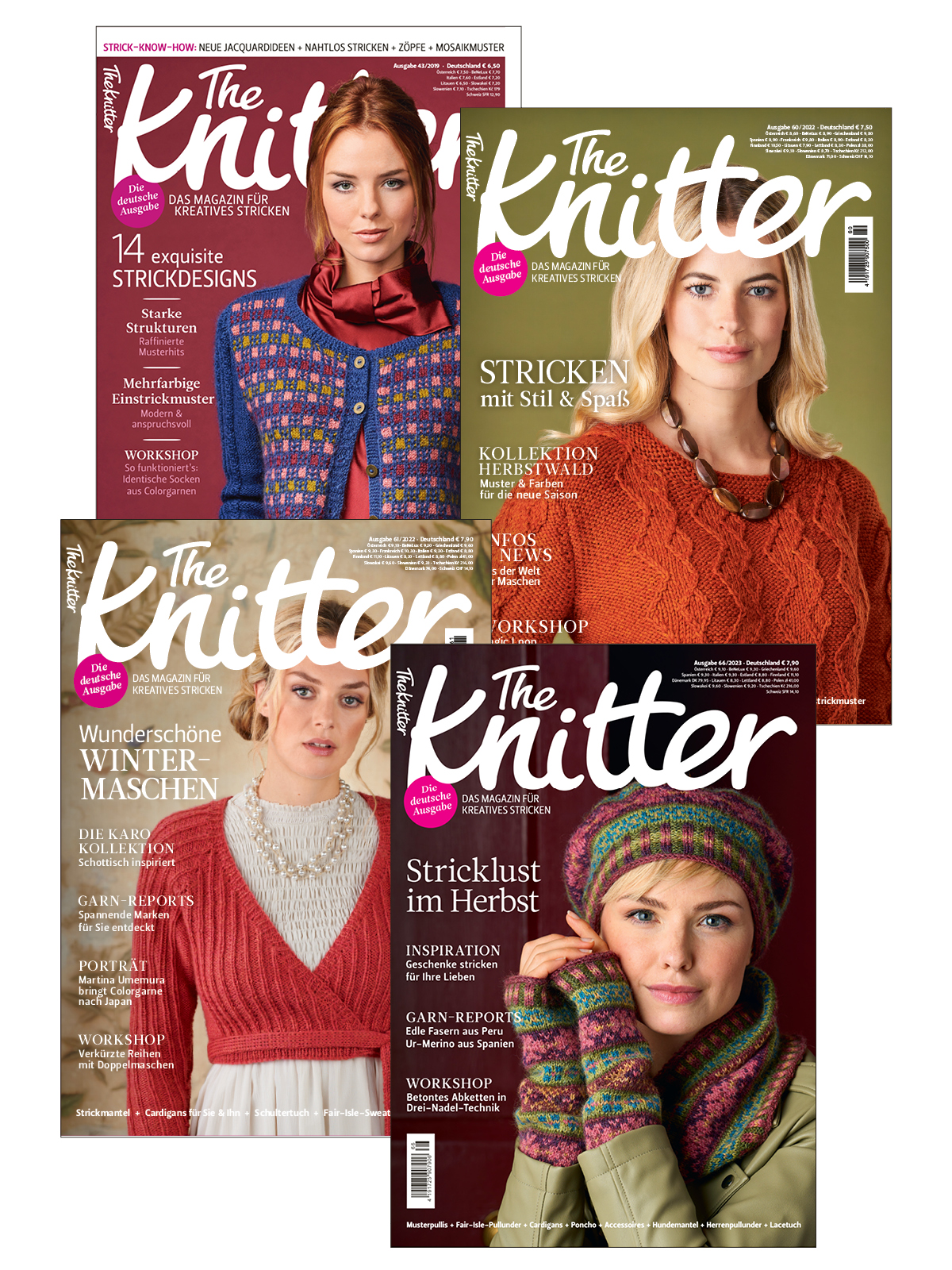 The Knitter Bundle: KIT 66/23 + KIT 60/22 + KIT 61/22 + KIT 43/19