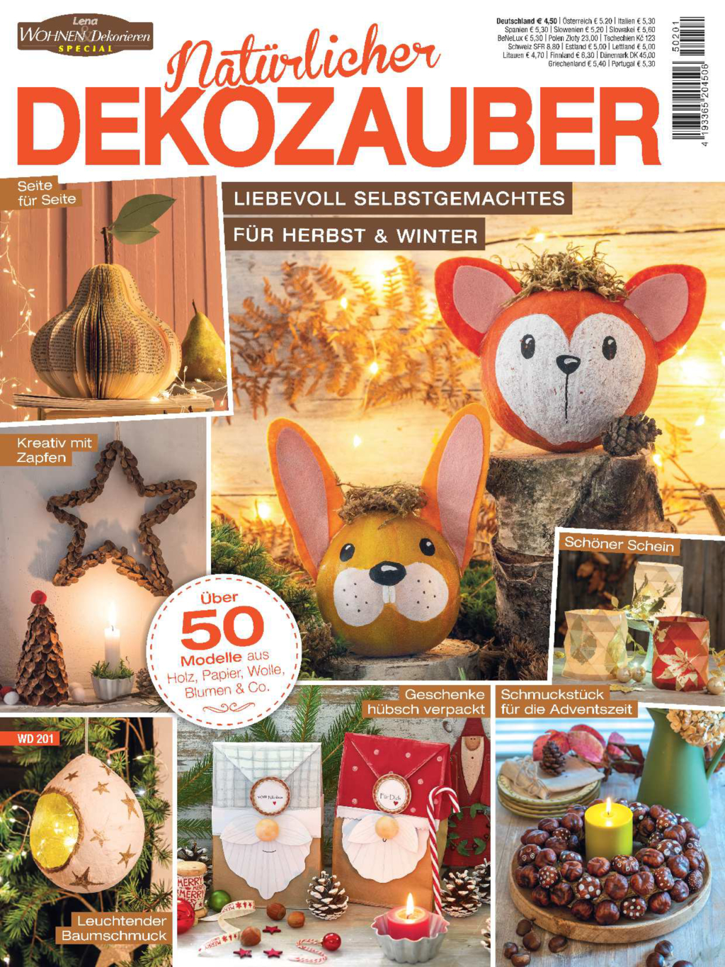 Magazin Produktbild: Lena Wohnen & Dekorieren Special WD 201 - Natürlicher Dekozauber
