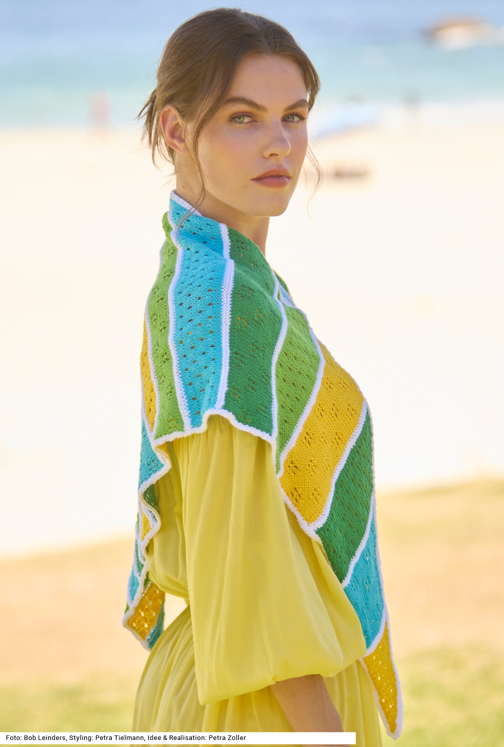 Modellansicht Bild 4: Dreiecktuch mit Musterstreifen