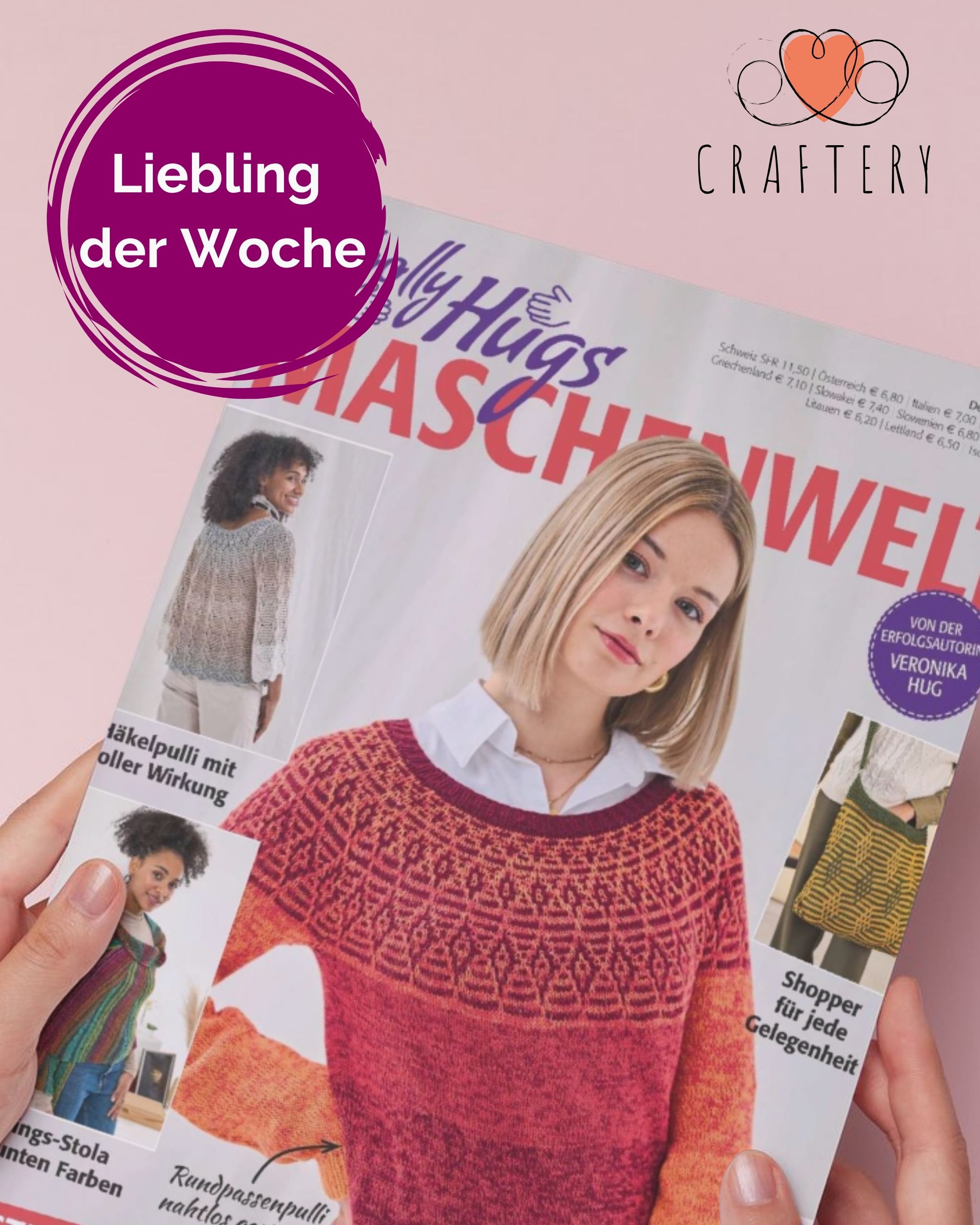 Woolly Hugs Maschenwelt Nr. 4/2025 - Stricken und Häkeln in Größe 36 - 52