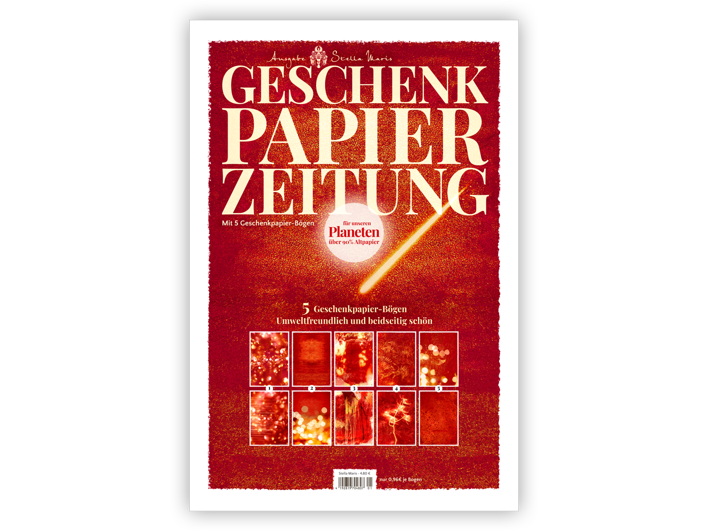 Geschenkpapier-Zeitung