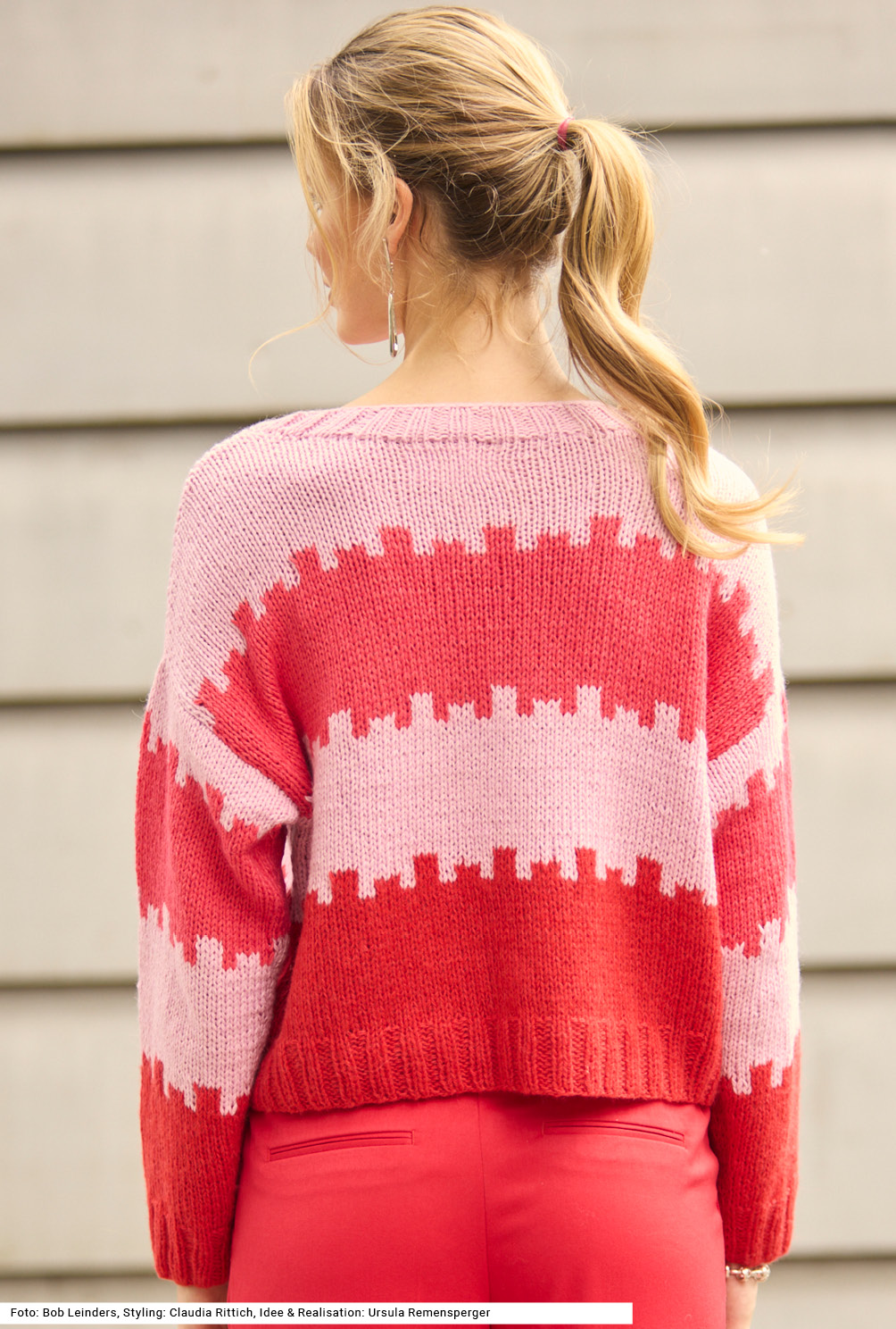 Modellansicht Bild 5: Pulli mit Jacquardmuster