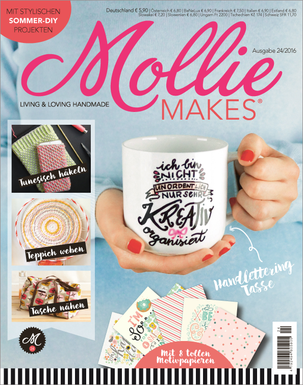 Bunte DIY-Muster, handgefertigte Textilien, kreative Handarbeitsideen, trendig und individuell.