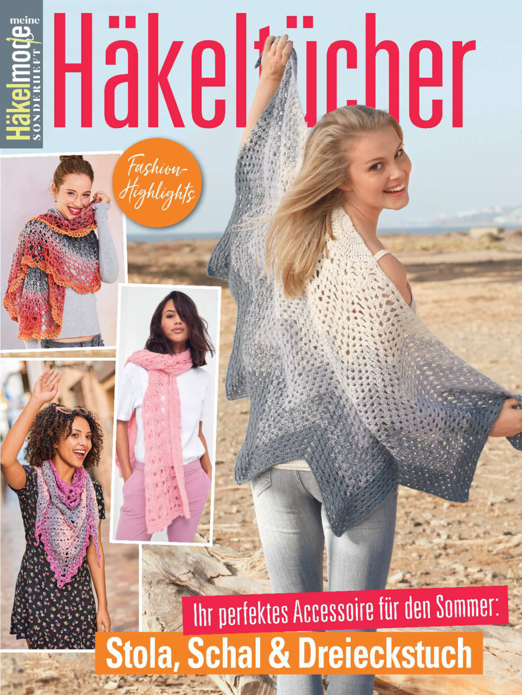 Meine Häkelmode Sonderheft MH 041 - Häkeltücher Magazin Produktbild: Meine Häkelmode Sonderheft MH 041 - Häkeltücher