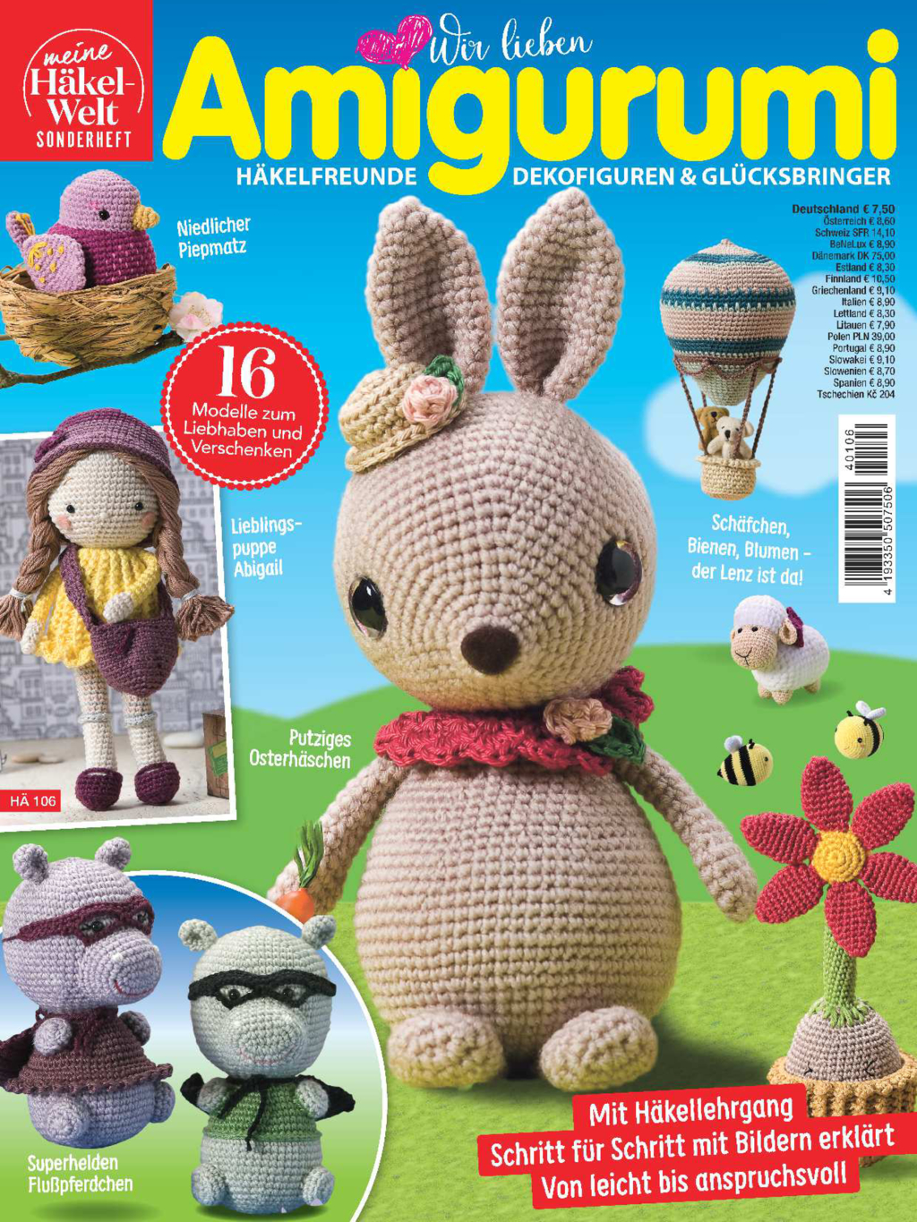 Meine Häkelwelt Sonderheft HÄ106 - Amigurumi Magazin Produktbild: Meine Häkelwelt Sonderheft HÄ106 - Amigurumi