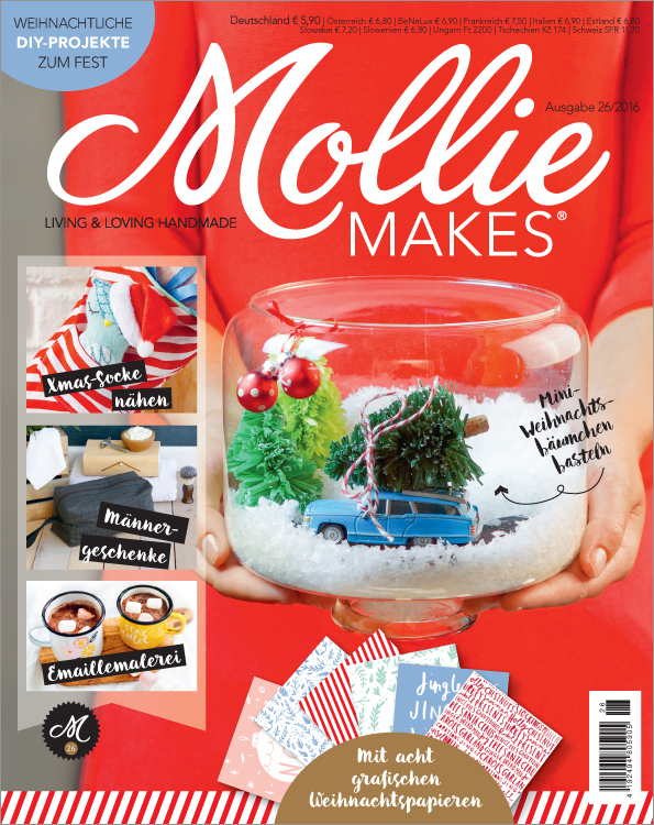 Bunte, handgemachte Designs: Gestreifte Muster, DIY-Charme, festliche Akzente. Kreative Weihnachtsprojekte im Fokus.