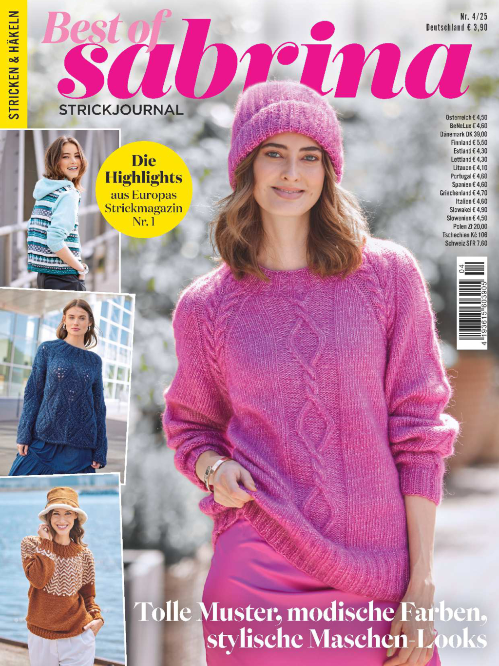 Magazin Produktbild: Stricken und Häkeln 4/2025 - Best of Sabrina
