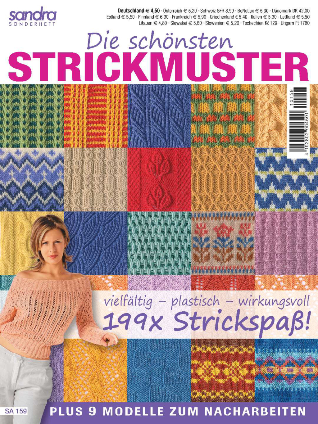 Magazin Produktbild: Sandra Sonderheft SA 159 - 199x Strickspaß