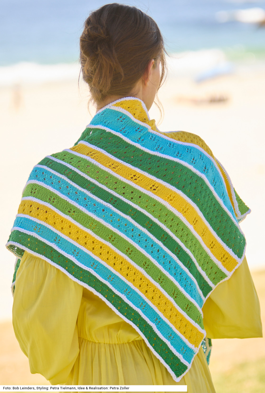 Modellansicht Bild 5: Dreiecktuch mit Musterstreifen