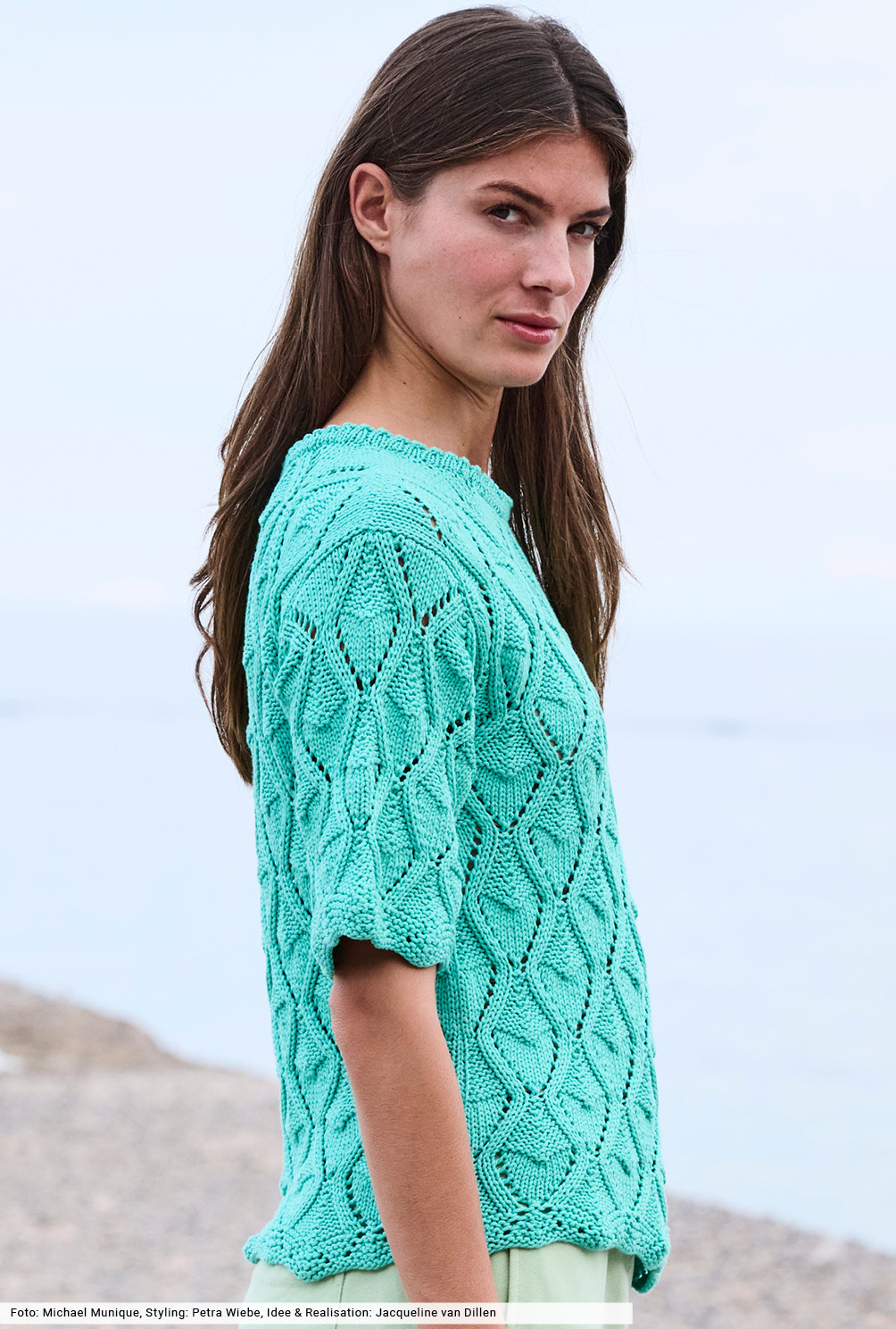 Modellansicht Bild 4: Shirt mit Rautenstrukturen