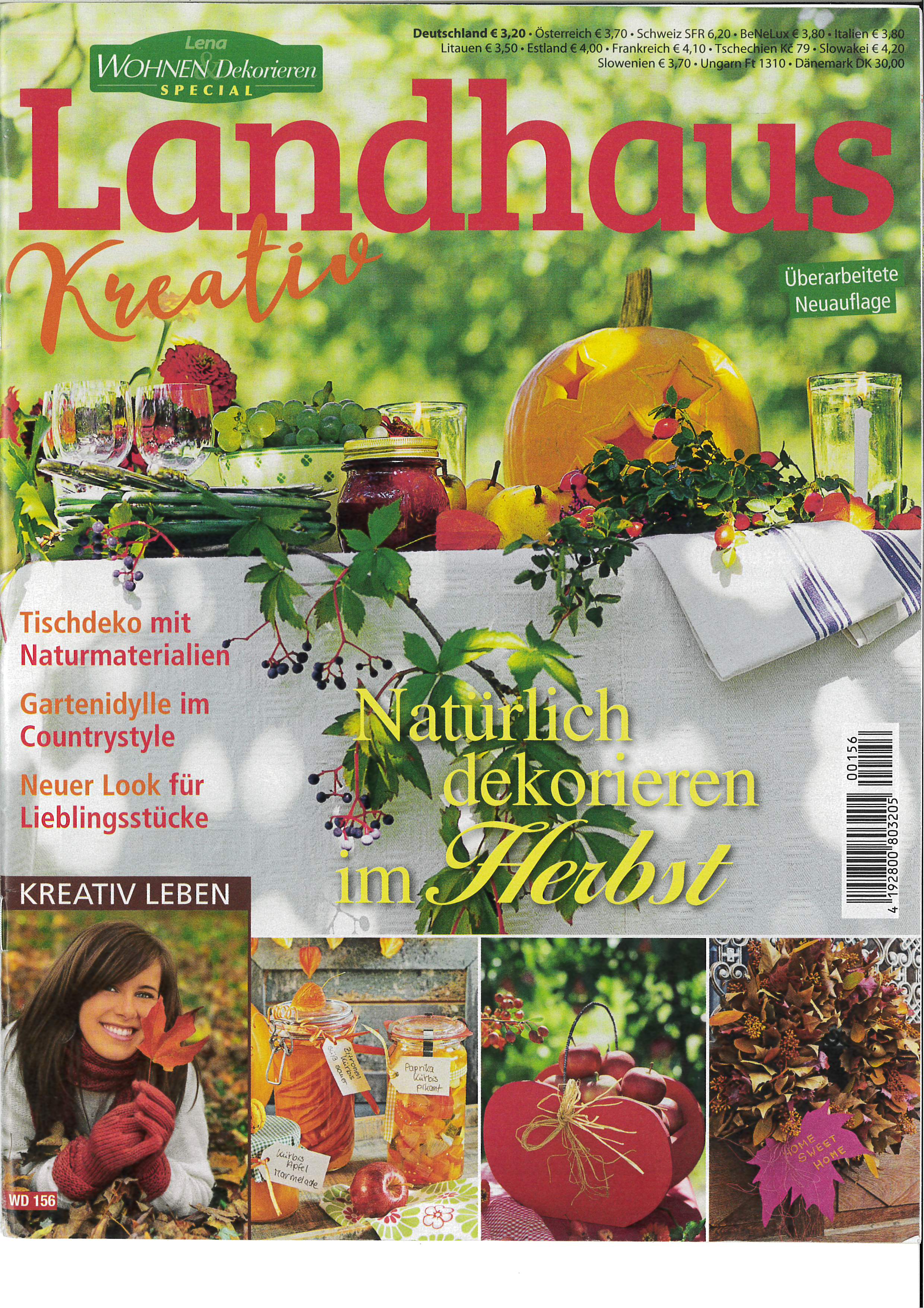 Magazin Produktbild: Lena Wohnen & Dekorieren Special WD 156 - Landhaus kreativ