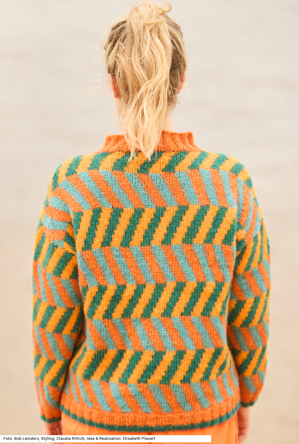 Modellansicht Bild 5: Pullover mit Jacquardmuster