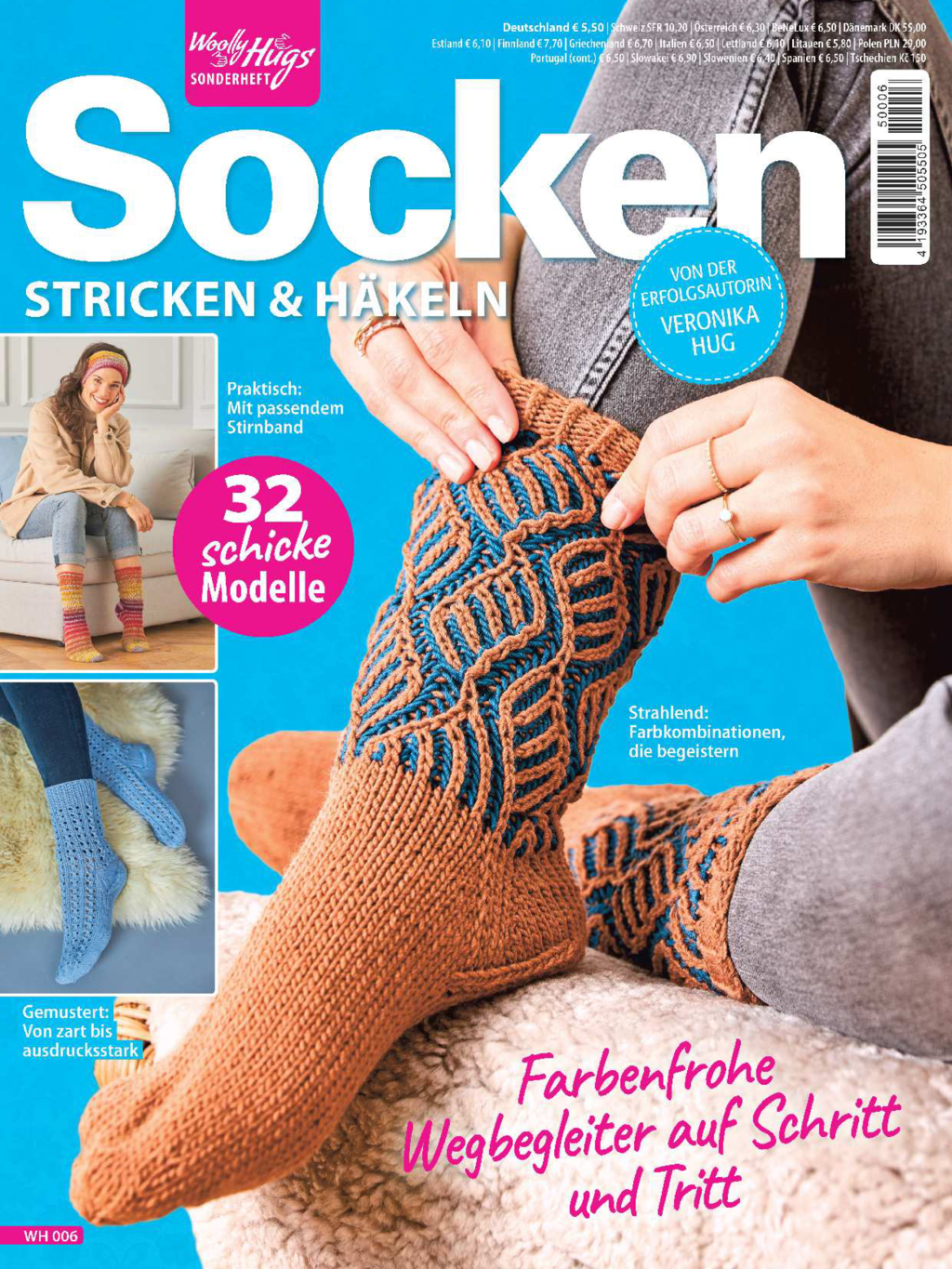 Magazin Produktbild: Woolly Hugs Sonderheft WH 006 - Socken Stricken & Häkeln