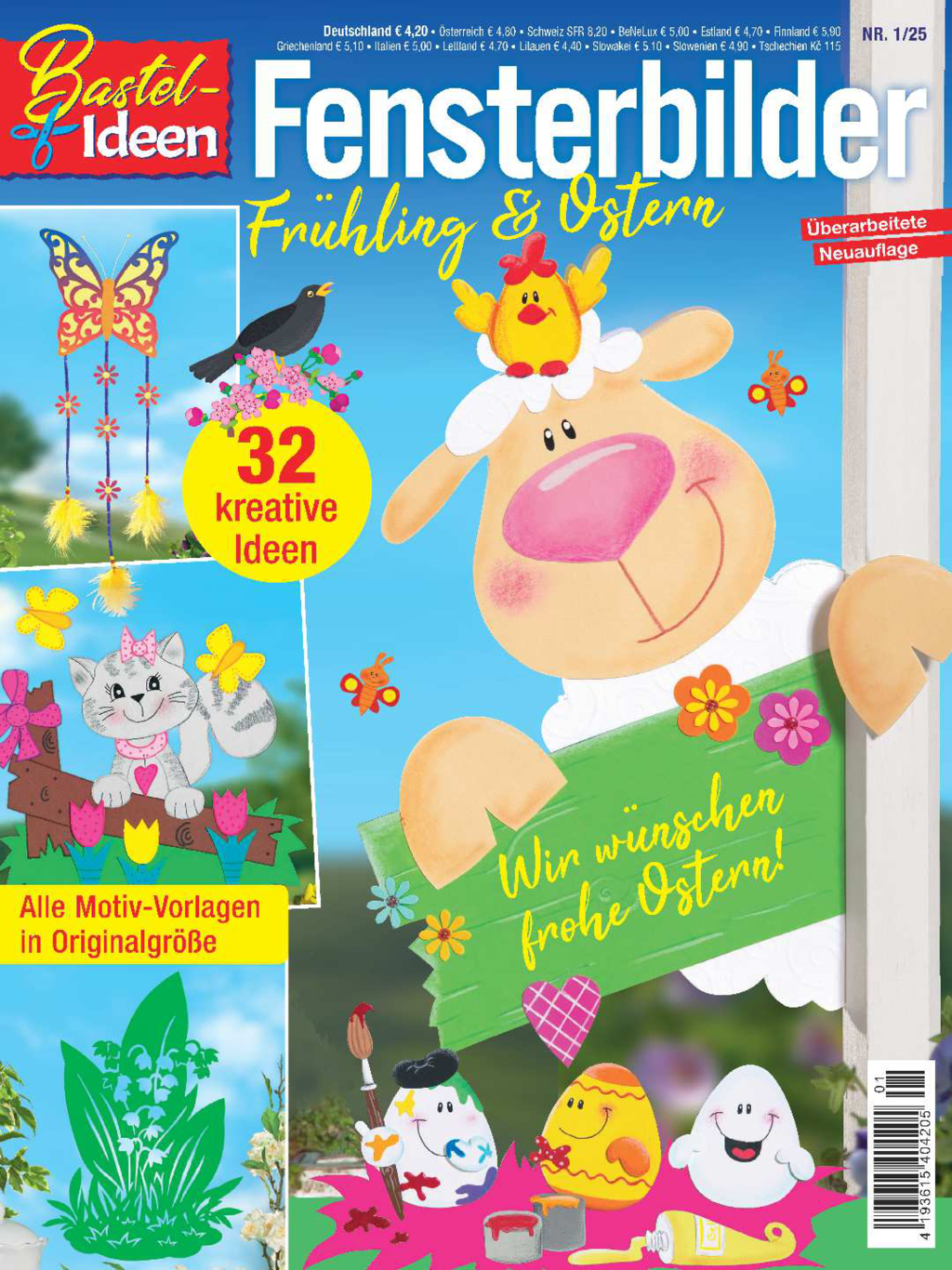 Magazin Produktbild: Bastel-Ideen BLD 25001 - Fensterbilder Frühling & Ostern