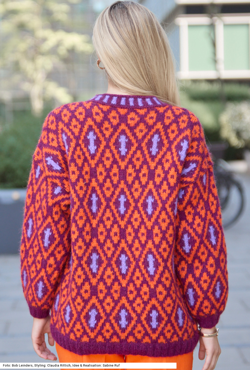 Modellansicht Bild 5: Pulli mit Jacquardmuster