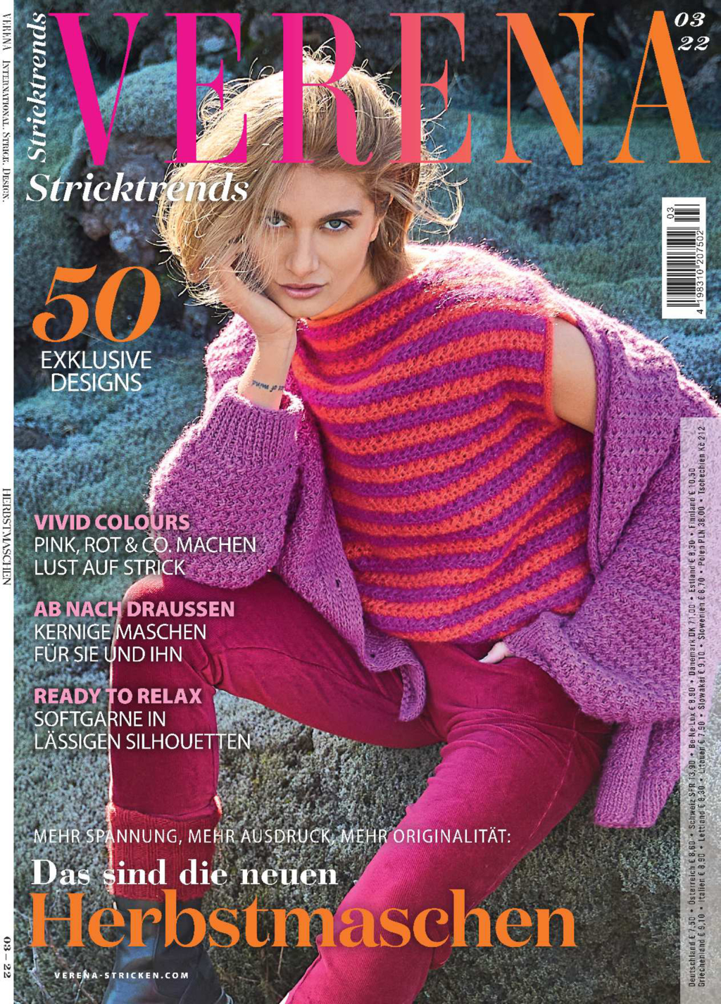 Magazin Produktbild: Verena Stricktrends E-Paper-Archiv 2022-alle Ausgaben als E-Paper-Sparpaket