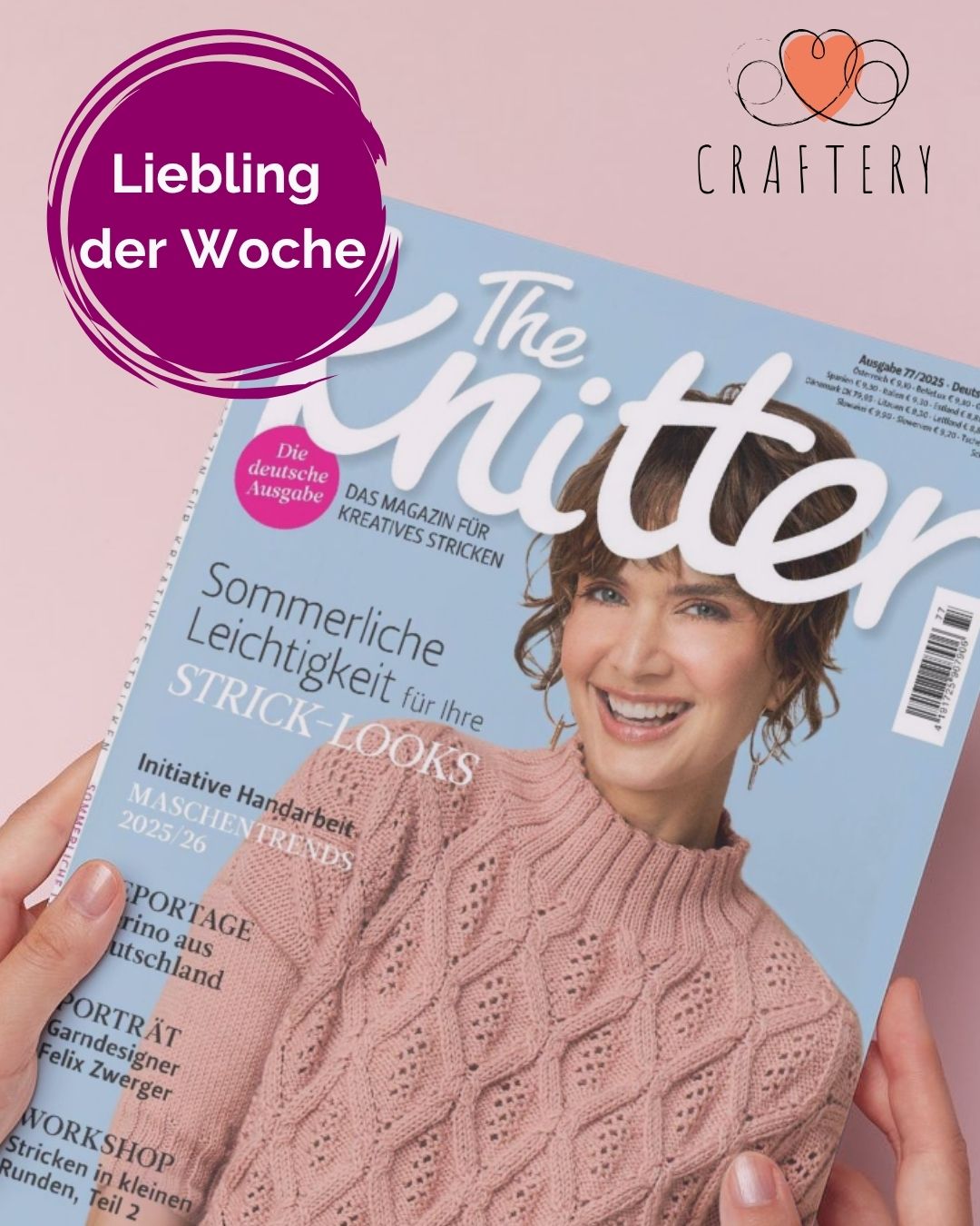 The Knitter 77/2025 - Sommerliche Leichtigkeit für Ihre Strick-Looks